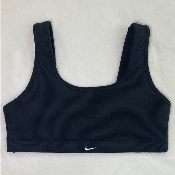 Nike Other - NWOT. Nike Dri Fit‎ Black Ribbed Sports Bra